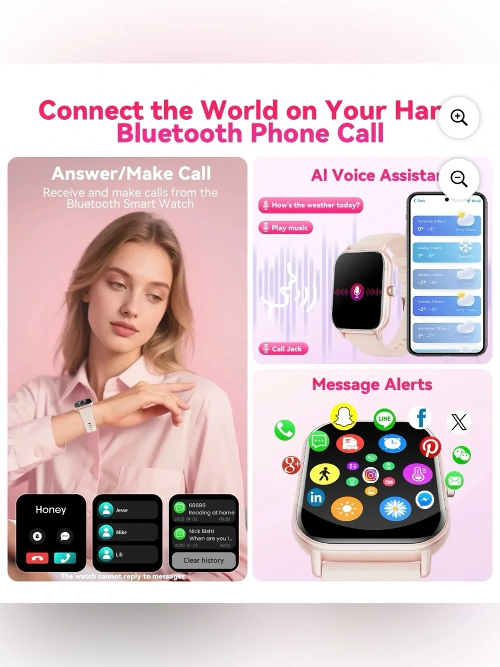 New waterproof smart Watches for Women. firm price